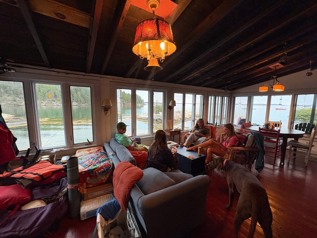 Chillin' in the Russ Cottage