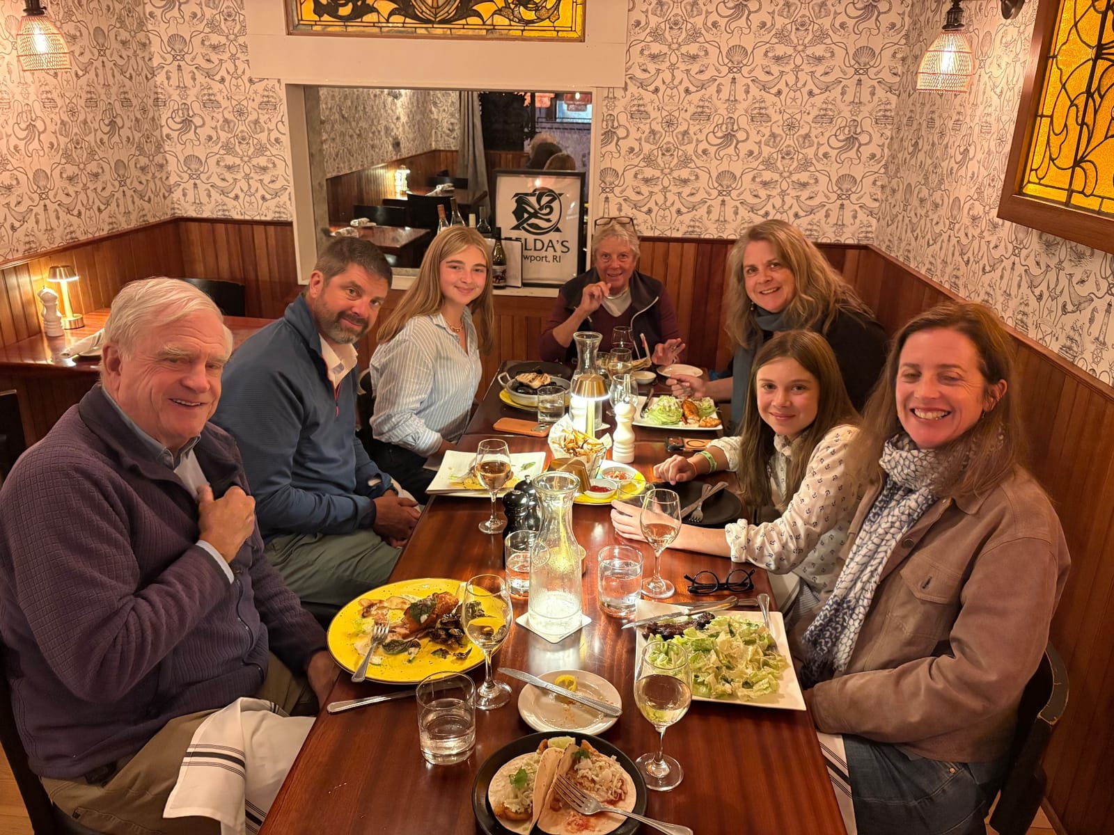 Birthday dinner at Zeldas