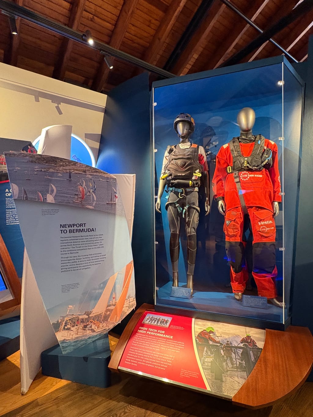 Sailing Museum Newport to Bermuda exhibit!