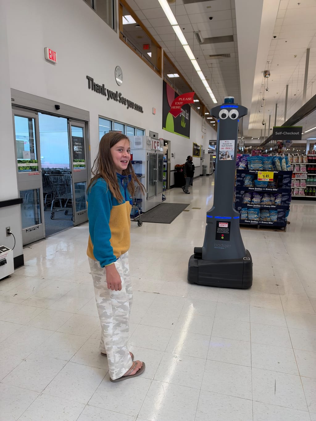 Ruby's first robot at Stop n/Shop