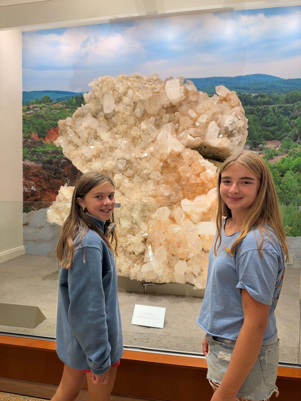 The gems were a major hit at the Natural History Muesum
