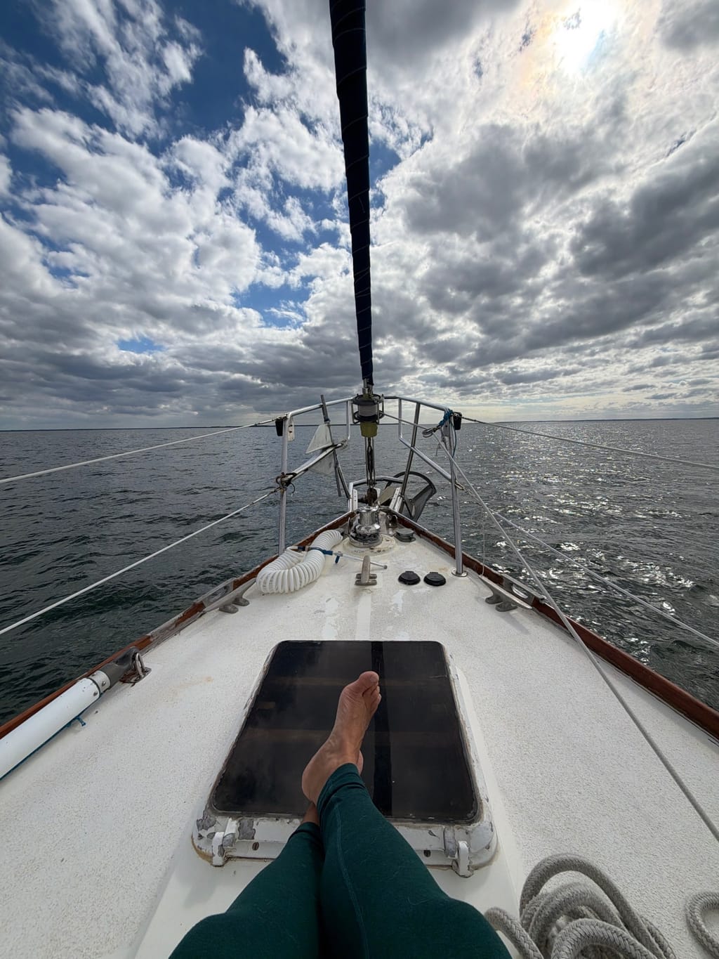 A quiet moment AWAY from my family 