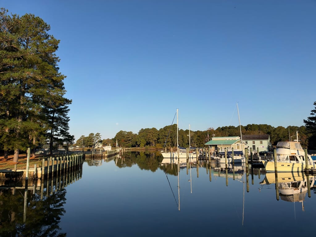 Onancock Town dock 